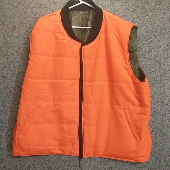 Bob Allen 2XL Reversible‎ Camouflage Vest Insulated Realtree NAHC Life Member - Picture 9 of 9